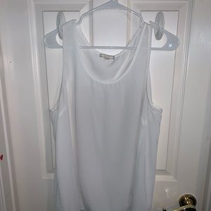 White business professional under tank